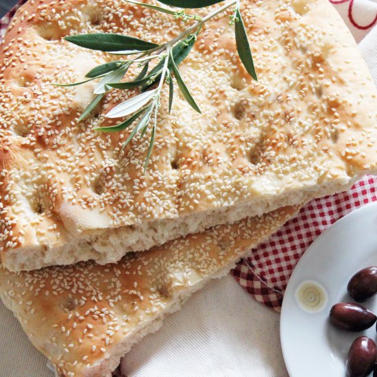 Lagana (Greek Flatbread)