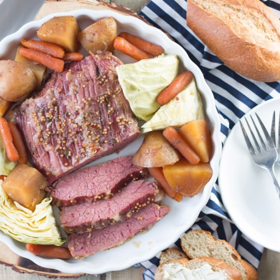 Slow Cooker Corned Beef