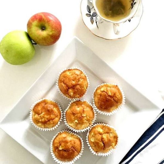 Apple Toffee Muffins