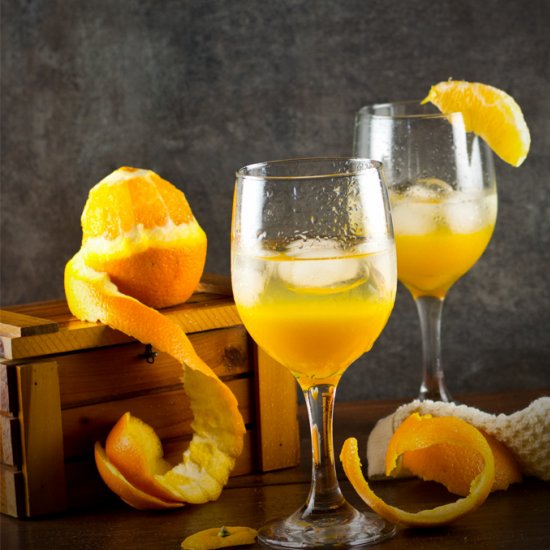 Orange Spritzer Non Alcoholic