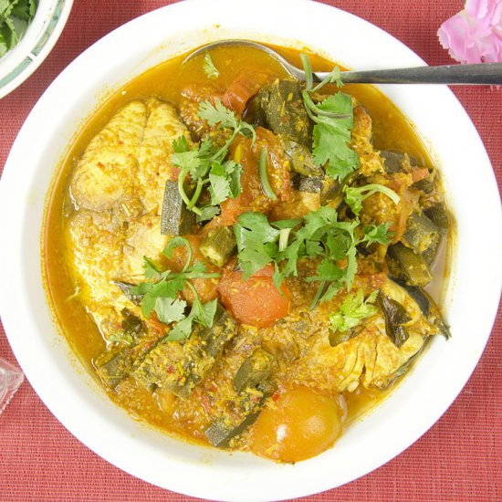 Asam Pedas Ikan (Sour & Spicy Fish)