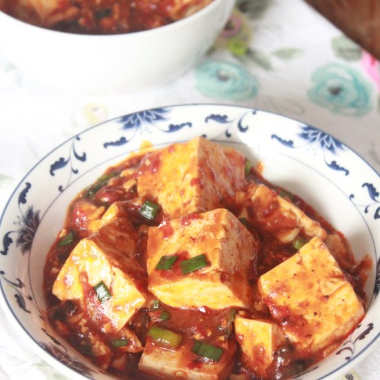 Vegetarian Mapo Tofu Recipe