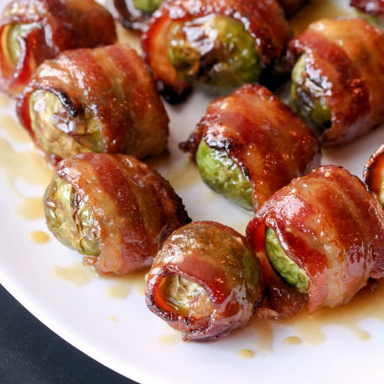 Bacon Wrapped Brussels Sprouts