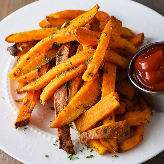 Baked Sweet Potato Fries