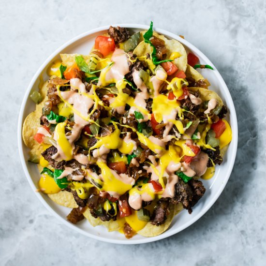 Animal Style Nachos