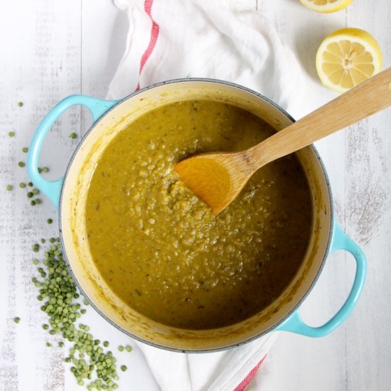 Split Pea Soup with Lemon &Thyme