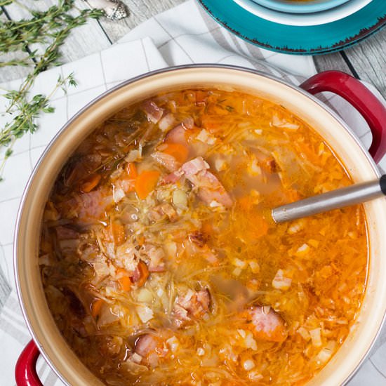 Polish Sauerkraut Soup – Kapusniak