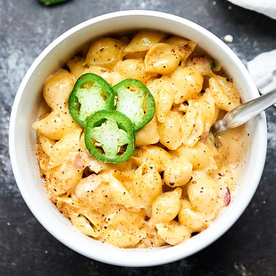 Jalapeno Popper Mac and Cheese