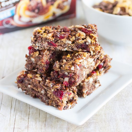 Gluten Free Chocolate Cranberry Bar