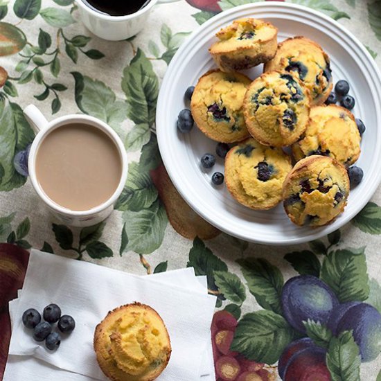 Gluten Free Blueberry Muffins