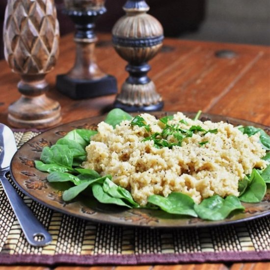 Quinoa Pilaf with Orzo