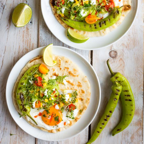 Loaded Breakfast Naans