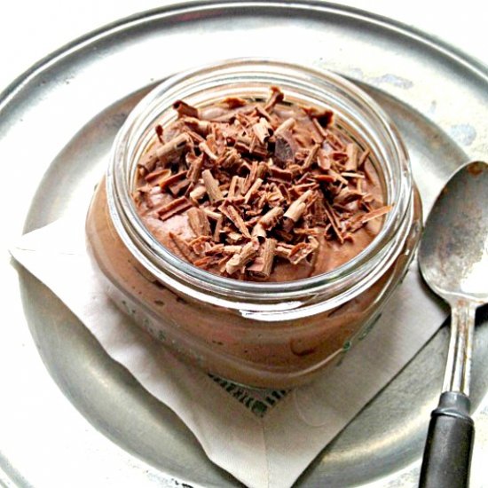 Chocolate Pomegranate Mousse