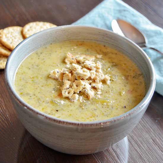 Instant Pot Cream of Broccoli Soup