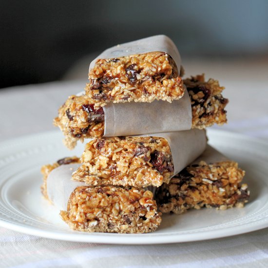 Skinny PB Protein Granola Bars