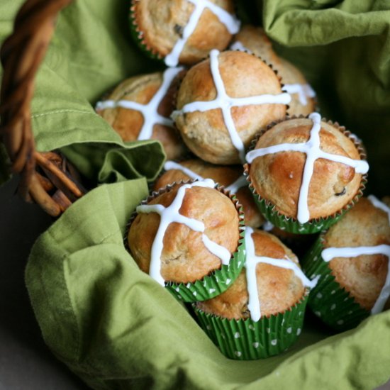 Hot Cross Muffins