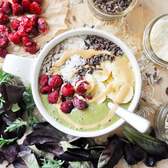 Easy Green Smoothie Bowl