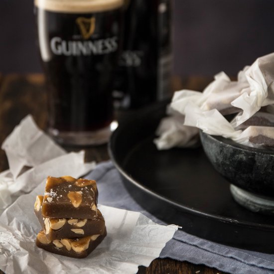 Guinness Caramels With Peanuts