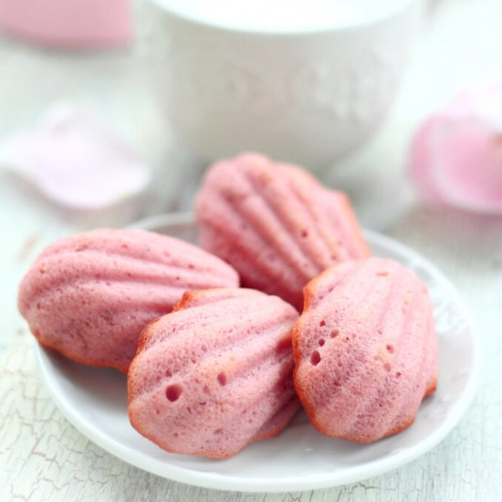 Strawberry Madeleines