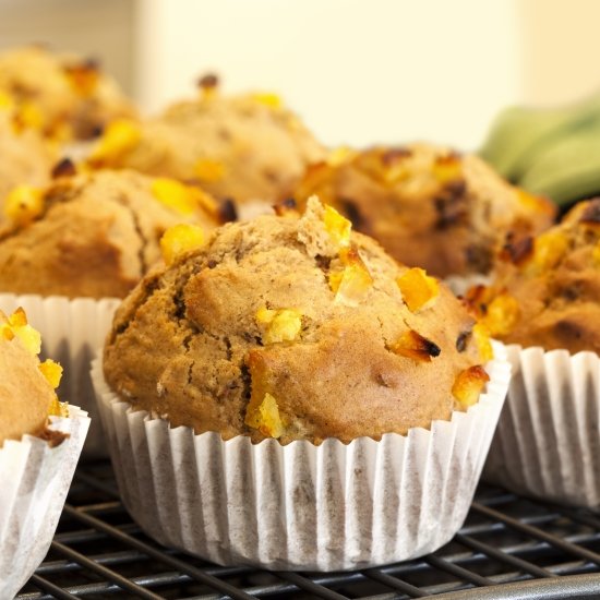 Orange Date Muffins