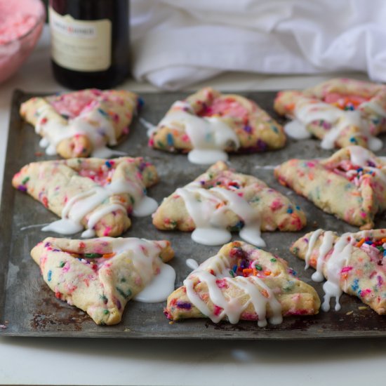 Rainbow Hamantaschen