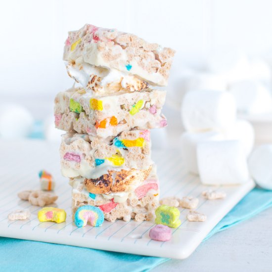 Lucky Charms Treat S’mores