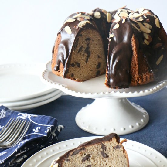 Banana Chocolate Chip Pound Cake