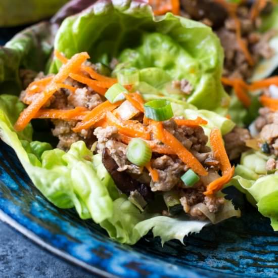 Paleo Asian Lettuce Wraps