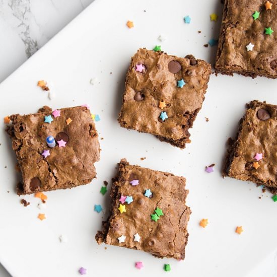 Chewy Mocha Brownies