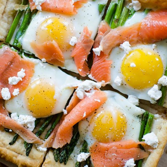 Asparagus and Egg Tart