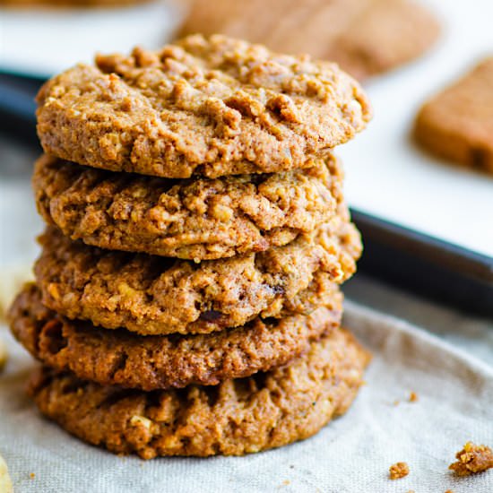 Flourless Almond Butter Cookies