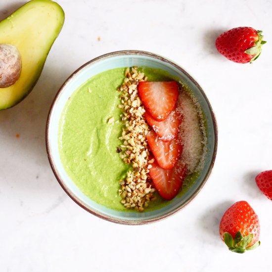 Green smoothie bowl