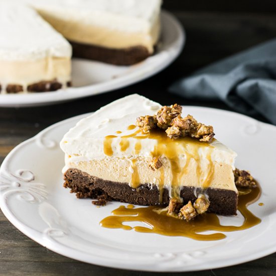 Dulce de Leche Ice Cream Cake