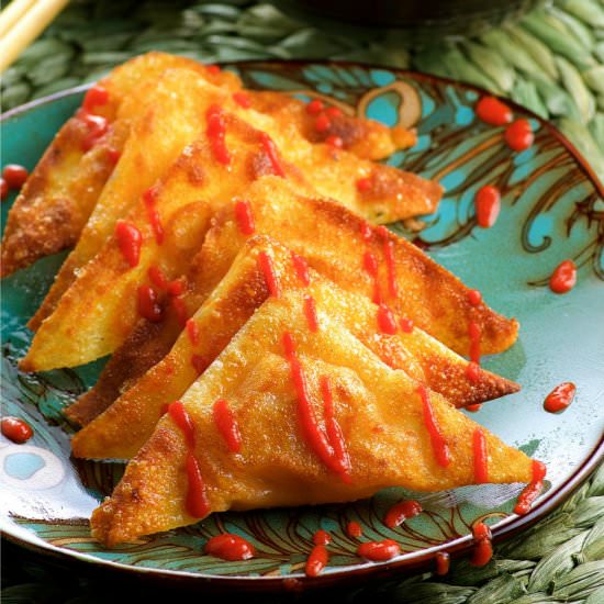 Vegan Crab Rangoon