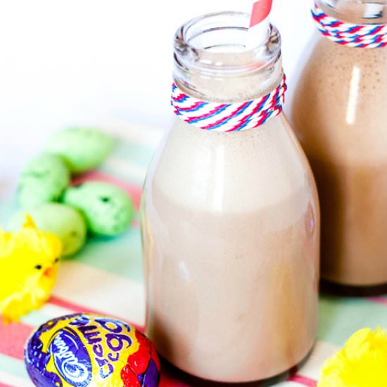 Cadbury Creme Egg Milkshake