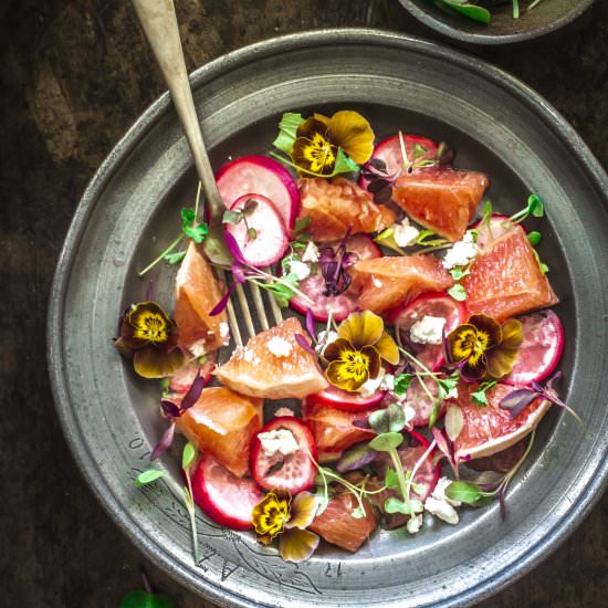 Pickled Radish Salad