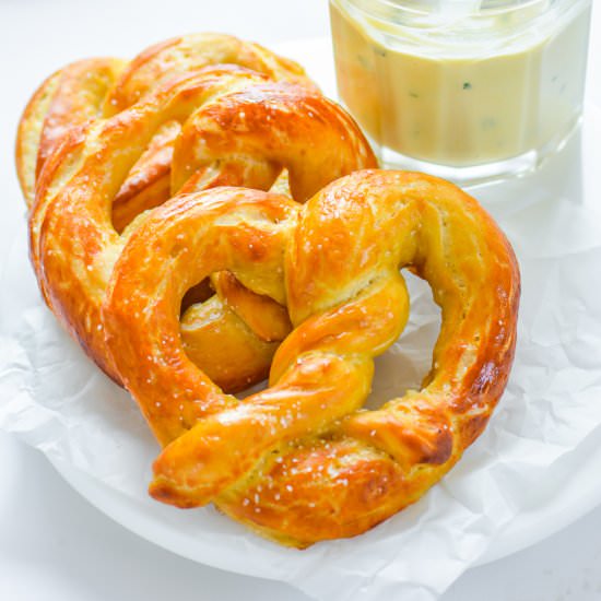 Homemade Soft Pretzels