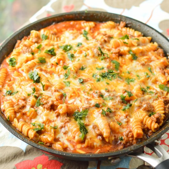 Enchilada Pasta Skillet