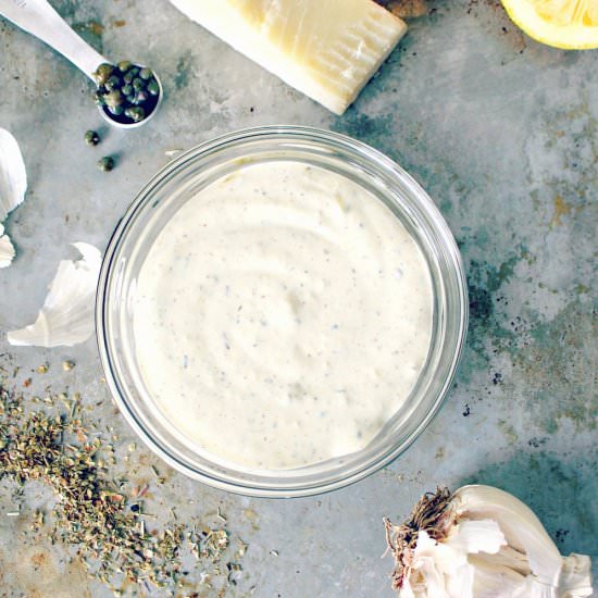 Healthy Vegetarian Caesar Dressing