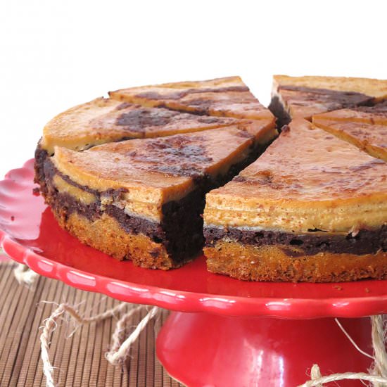 Chocolate and Coffee Flan Cake