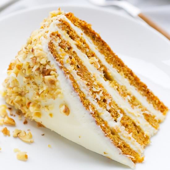 Carrot Cake with Cream Cheese Icing