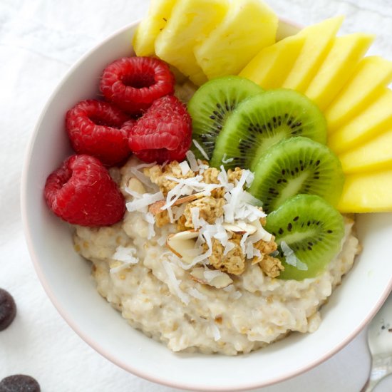 Coconut Steel Cut Oats