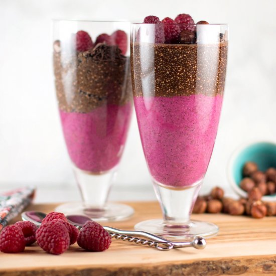 Chocolate Raspberry Hazelnut Chia