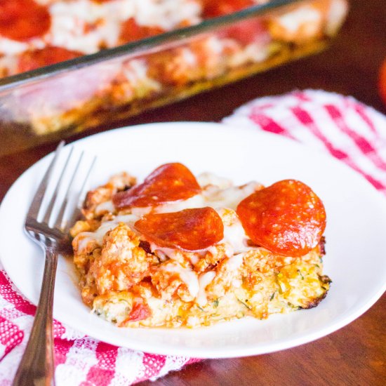 Zucchini Pizza Casserole