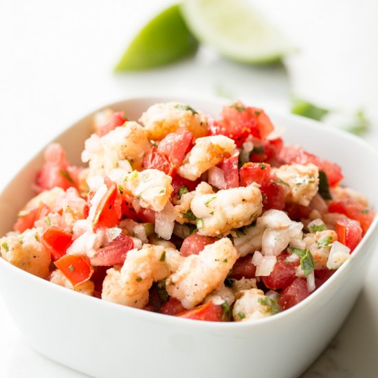 Shrimp Pico De Gallo