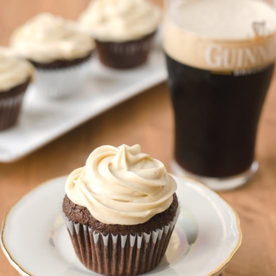 Irish Car Bomb Cupcakes