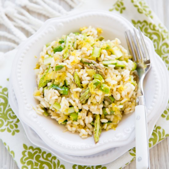 Asparagus Lemon Risotto