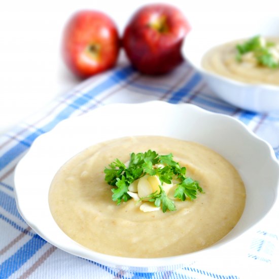 Creamy Apple Parsnip Soup