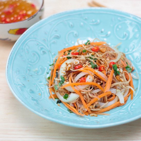 Vietnamese Banana Flower Salad