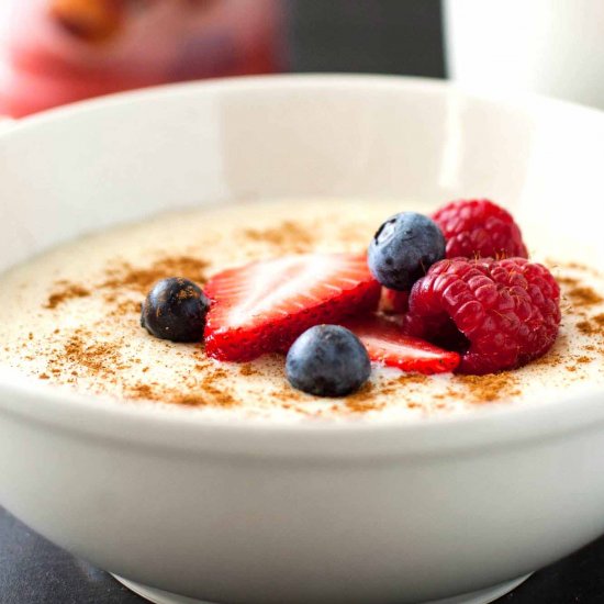 Berry Cinnamon Cream of Wheat